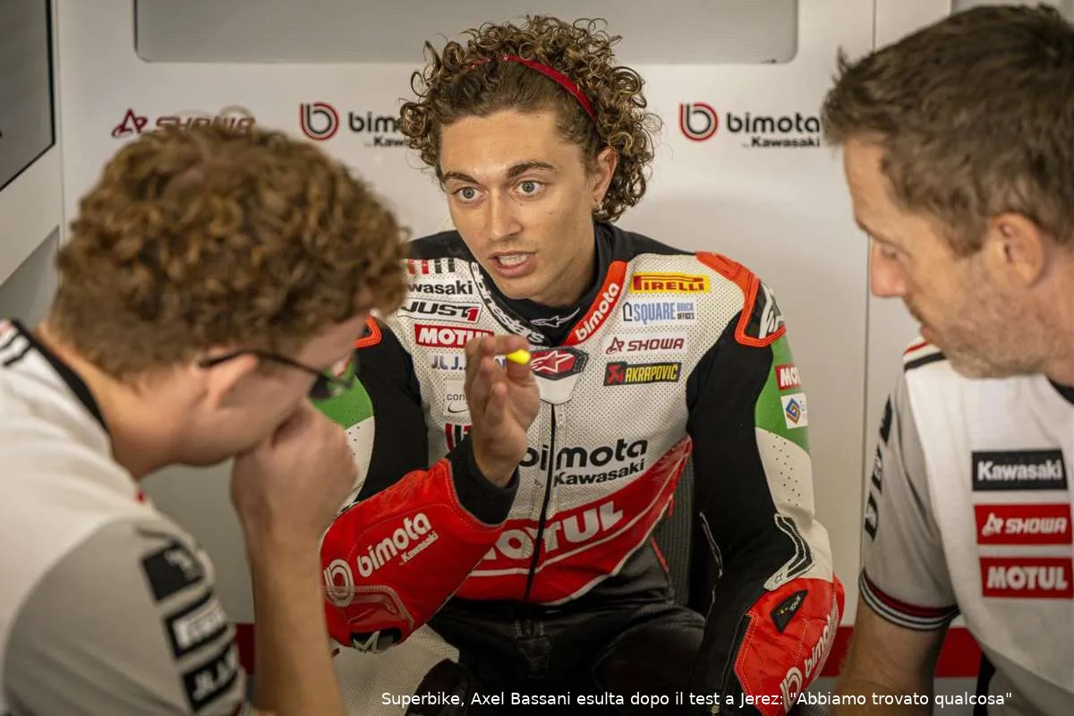 axel bassani bimota kawasaki superbike test