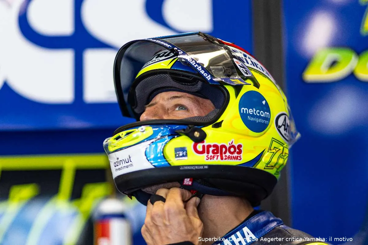 dominique aegerter superbike sbk yamaha