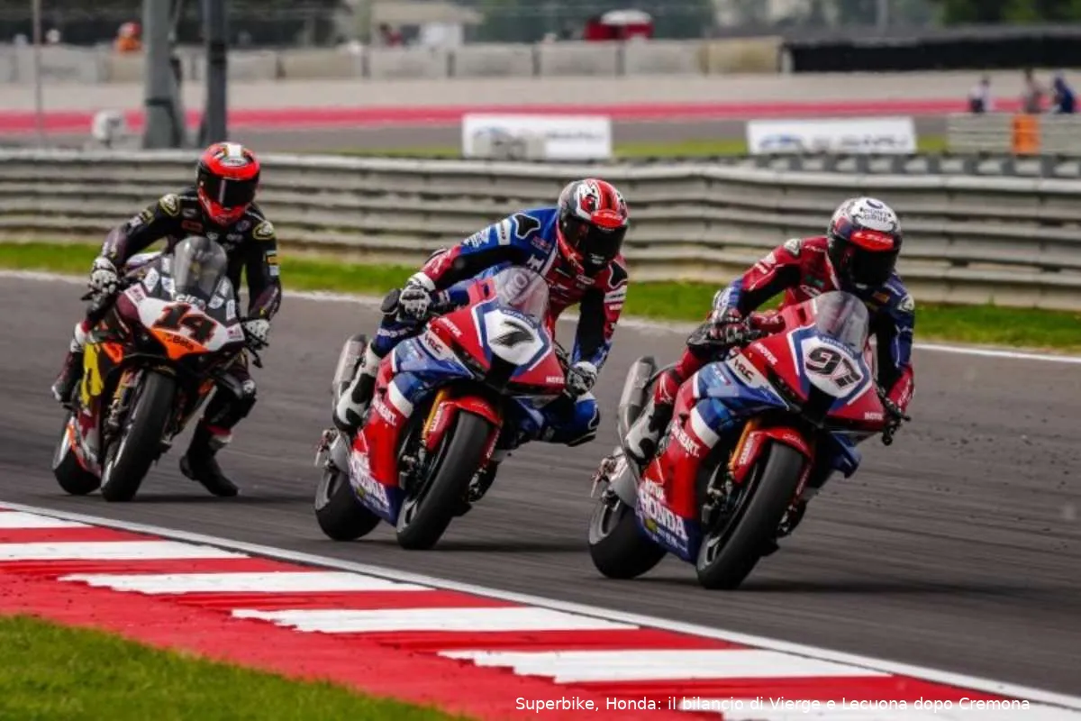 xavi vierge iker lecuona honda hrc superbike sbk