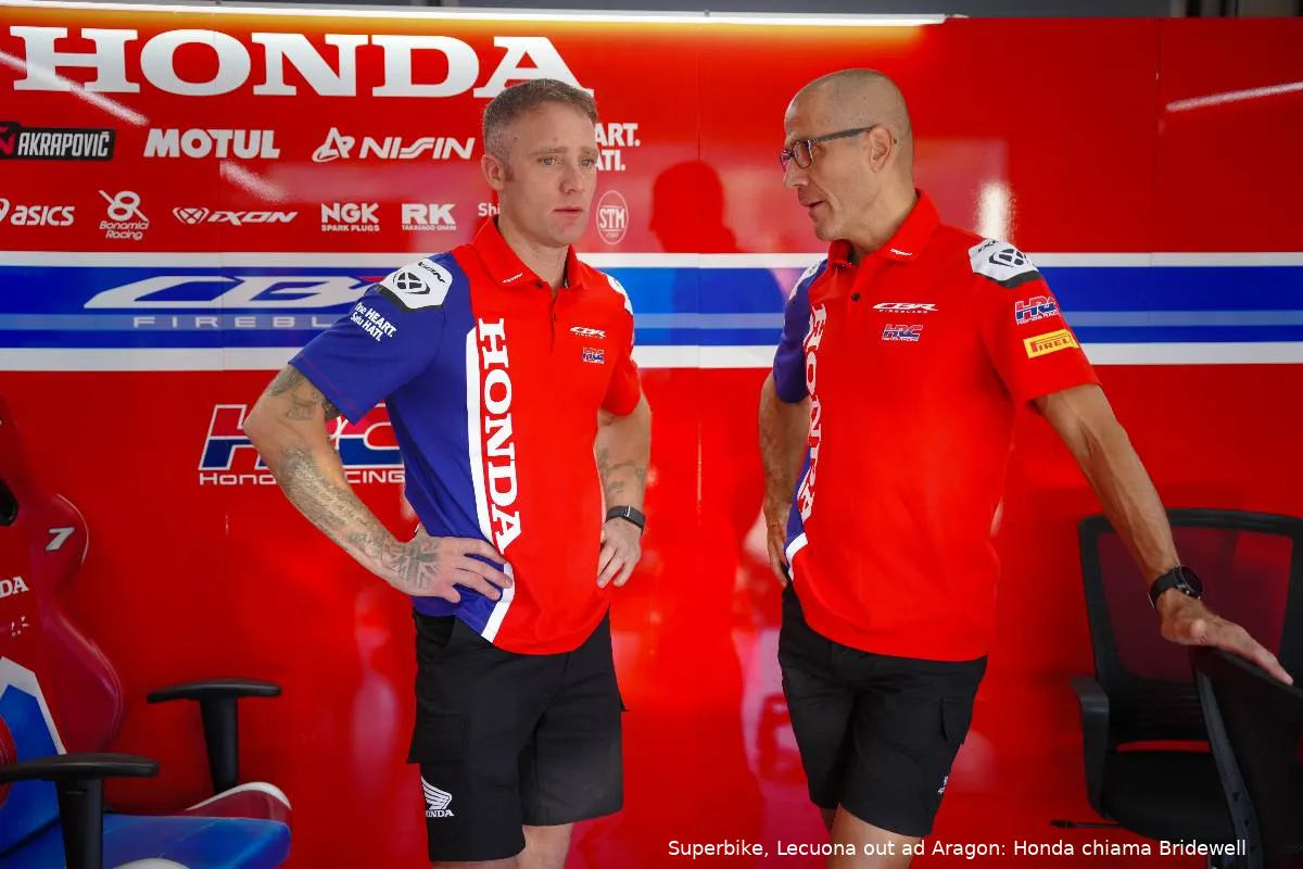 tommy bridewell honda hrc superbike sbk