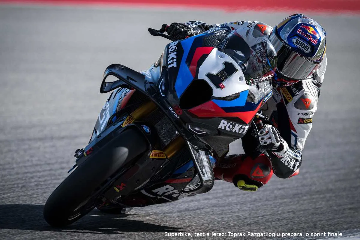 toprak razgatlioglu bmw superbike test jerez