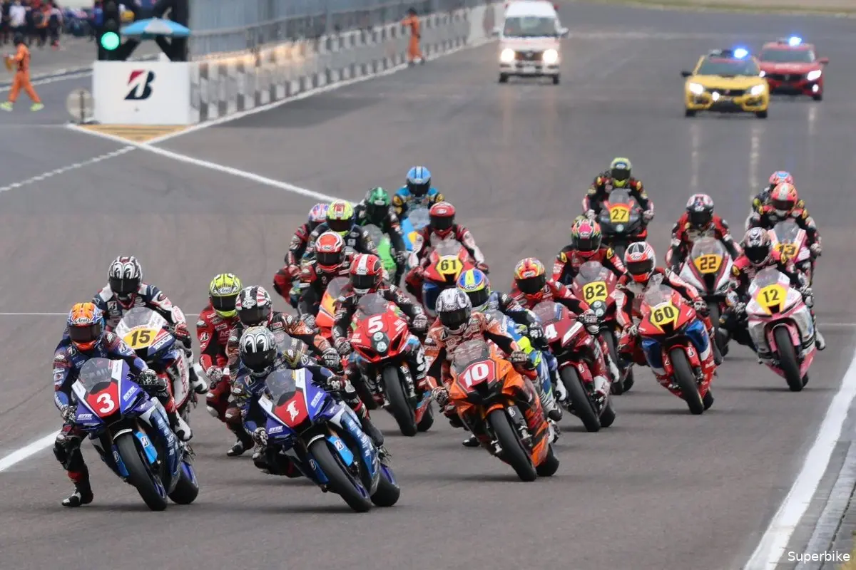 all japan superbike start mfj gp 2023