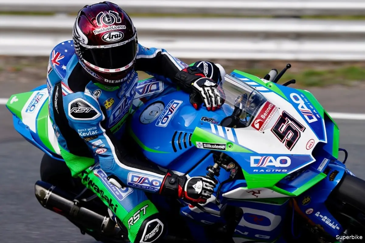 british superbike brayden elliott 2023