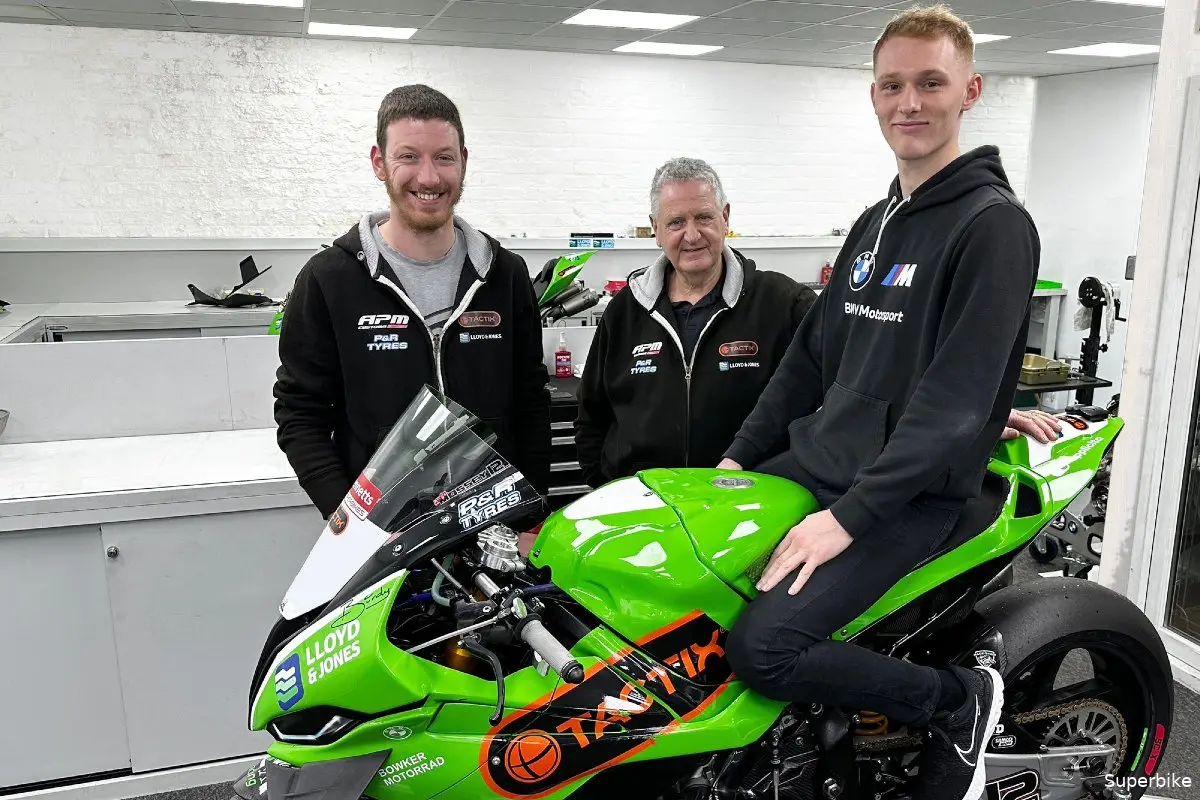 british superbike kade verwey tactix bmw 2024 2
