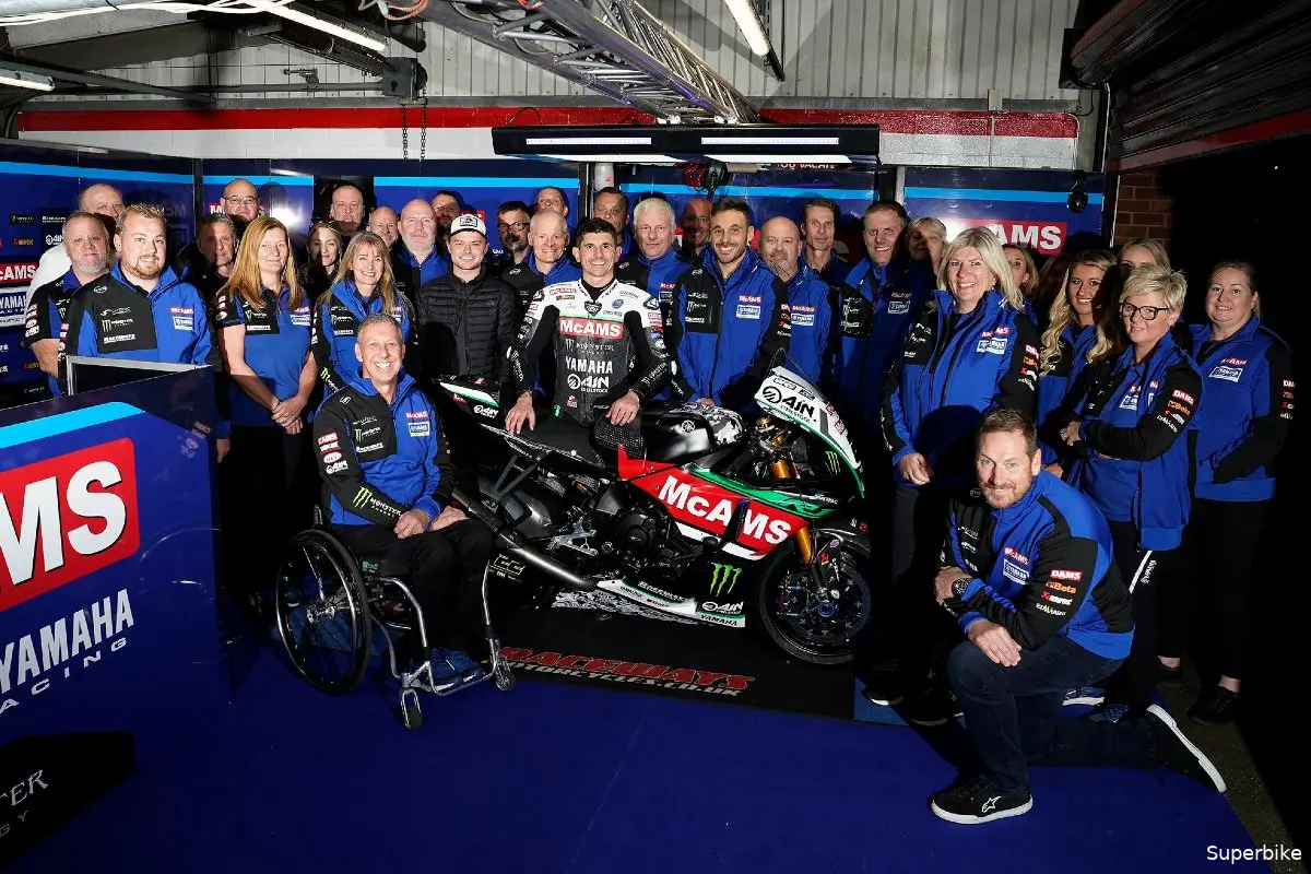 british superbike mcams yamaha 2023