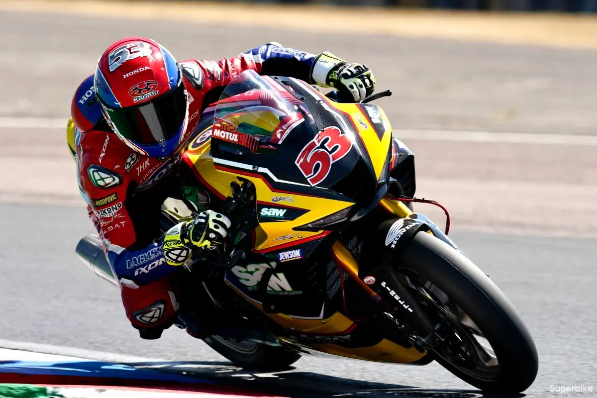 tito rabat thruxton 2022 tag racing honda