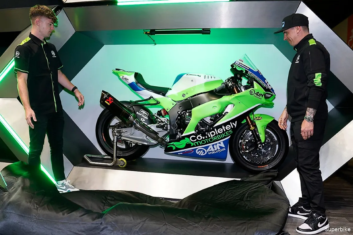 british superbike cm kawasaki team launch 2024