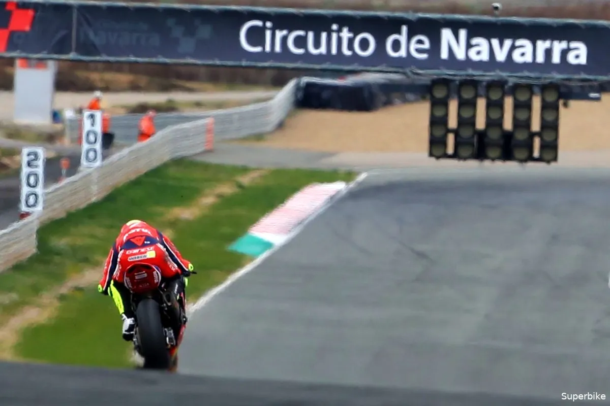 british superbike testing navarra 2023