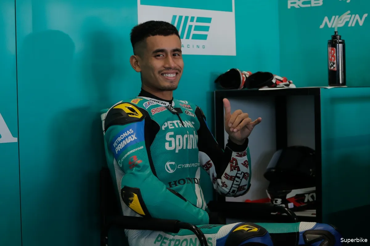 hafizh syahrin box mie honda superbike