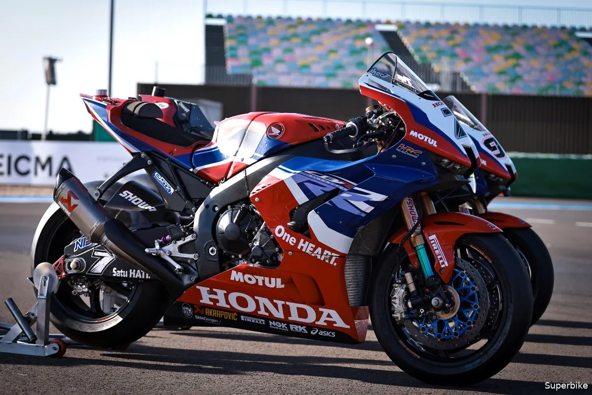 honda cbr 1000rr r hrc worldsbk magny cours 2023