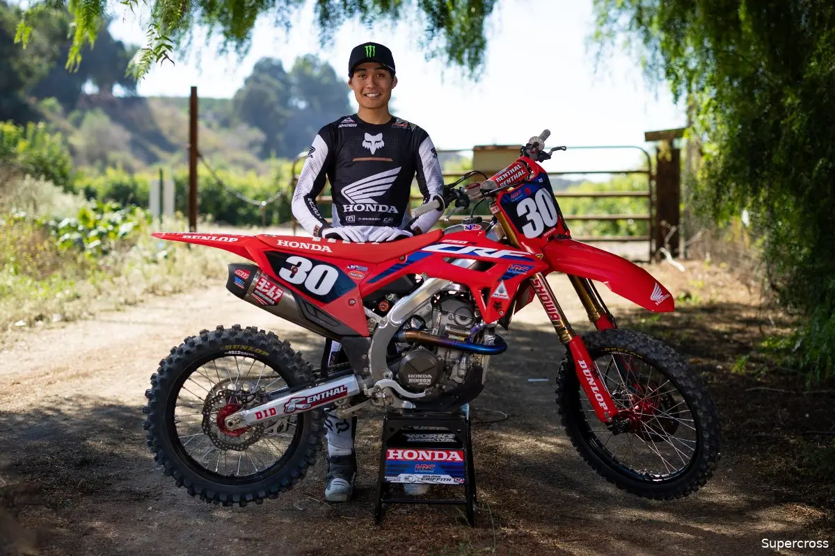 jo shimoda team honda hrc ama supercross 2024