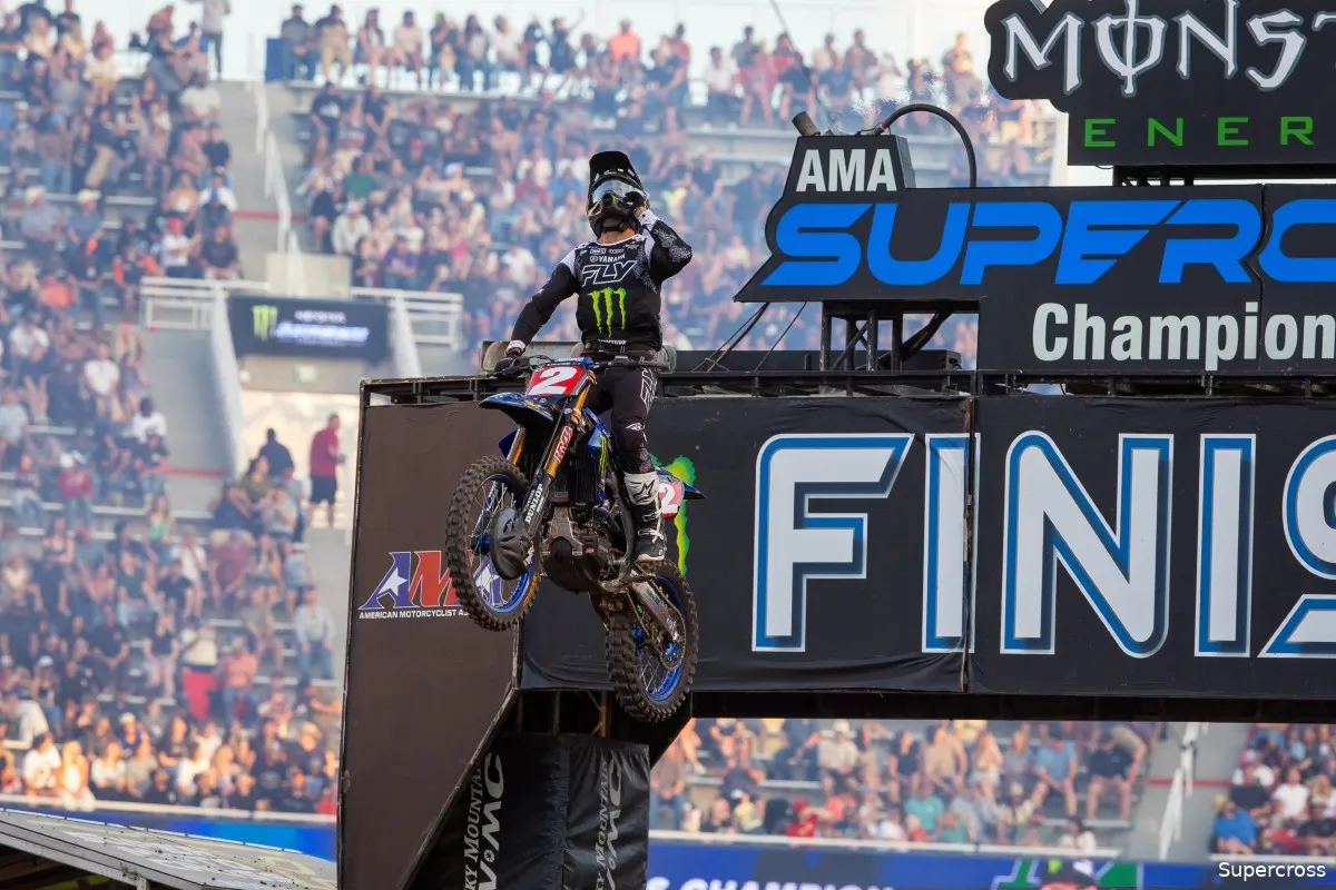 cooper webb ama supercross 450cc 2025 champion