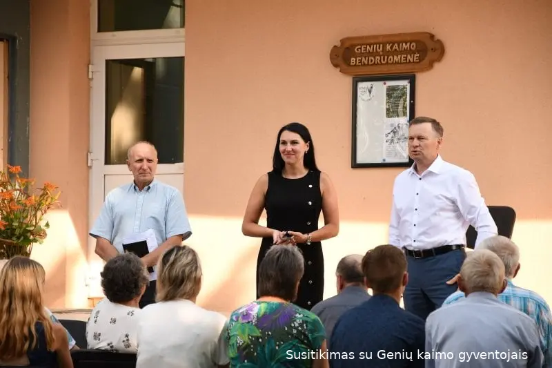 susitikimas su geniu kaimo gyventojais