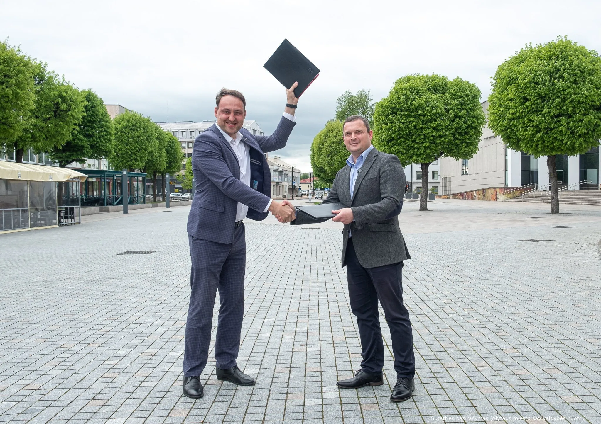 sutarties pasirasymas alytaus miesto savivaldybes nuotr 1