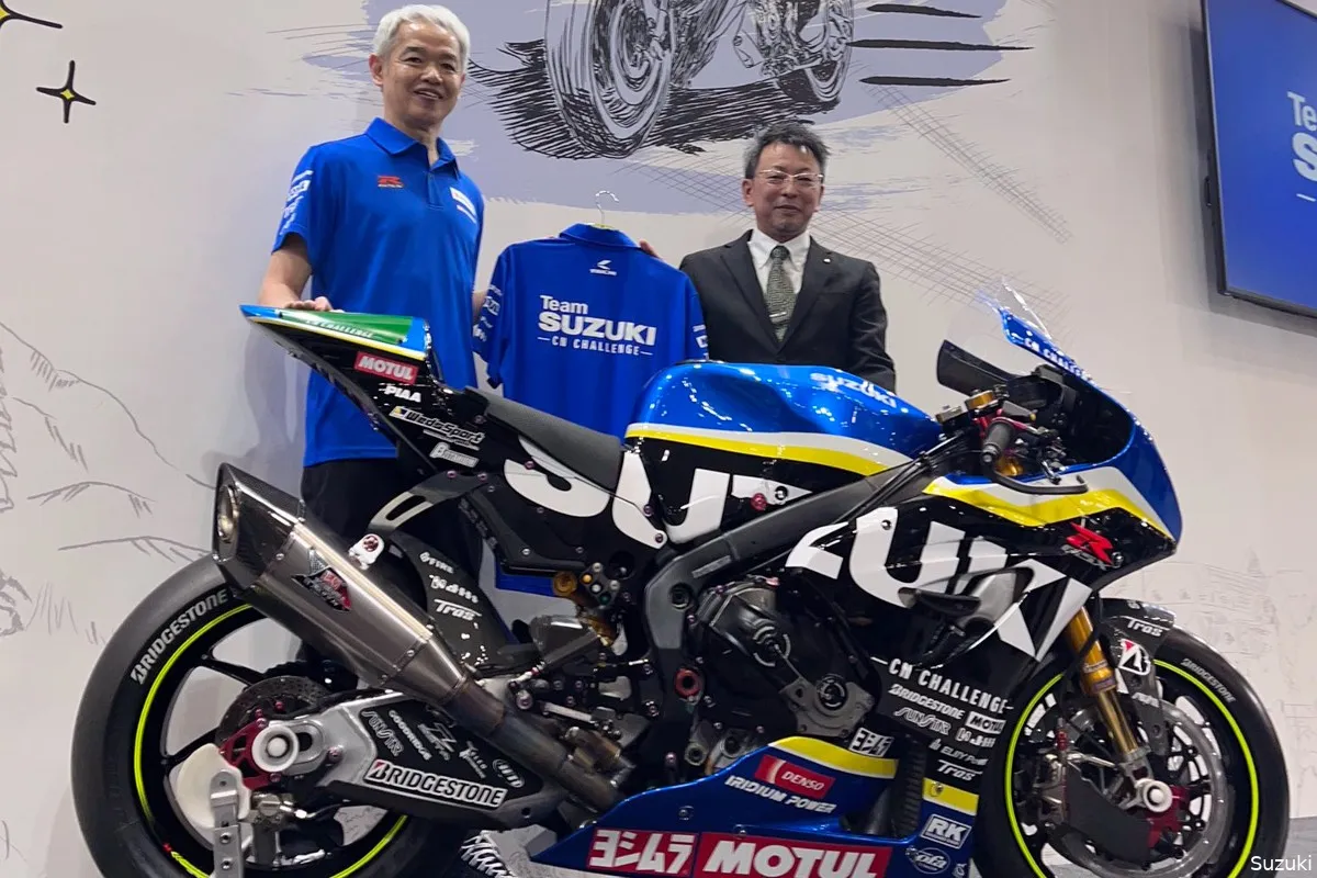 team suzuki cn challenge launch 2024