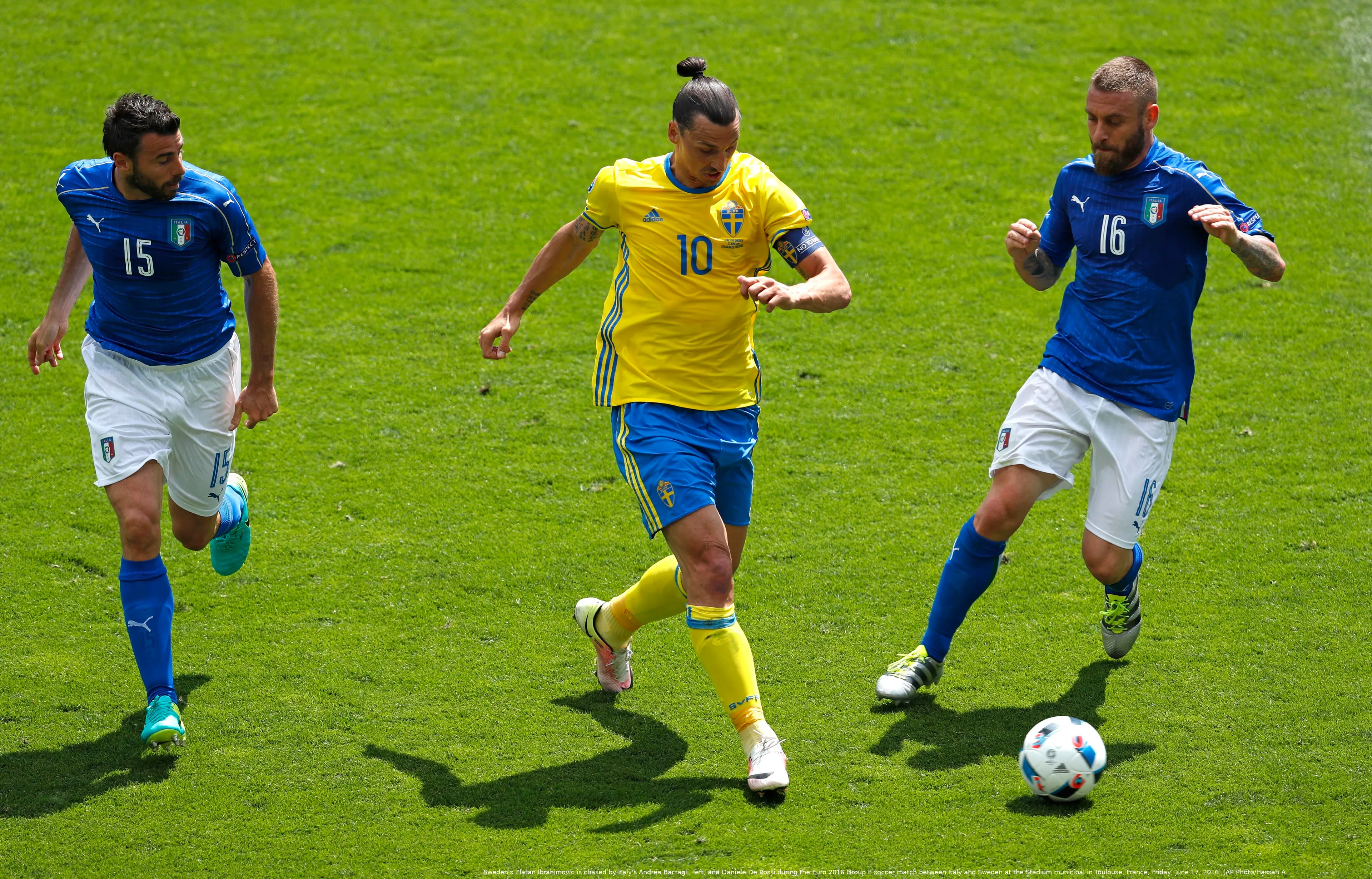 de rossi ibra barzagli italia svezia