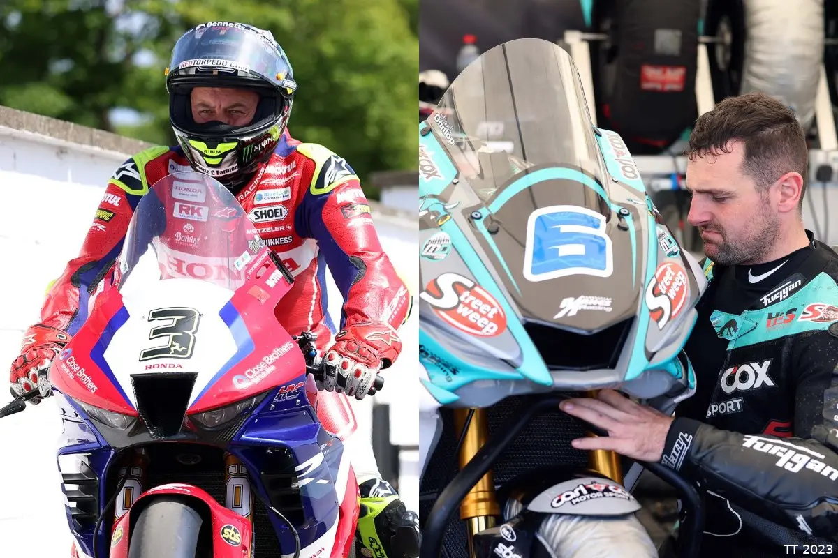 john mcguinness michael dunlop tt 2023 2