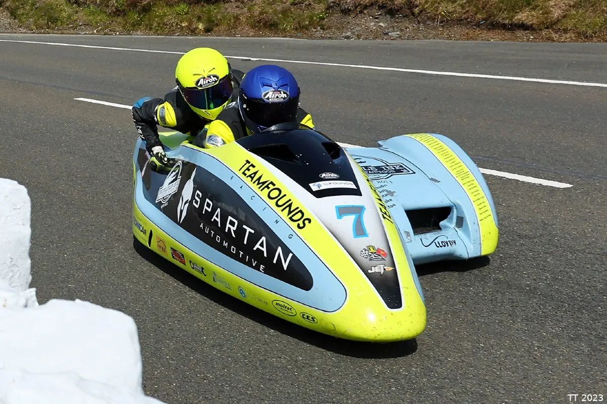jake lowther sidecar tt 2023