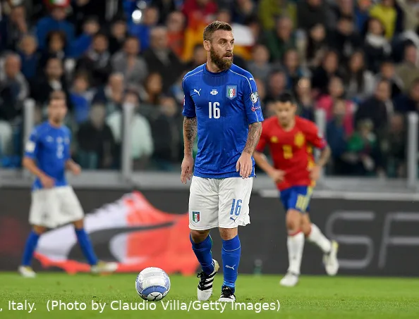 de rossi italia spagna nazionale 2016