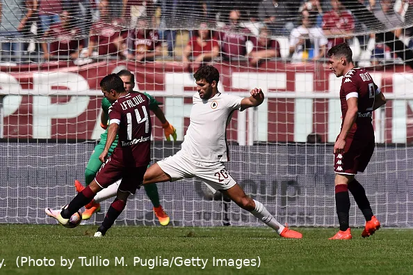 iago falque fazio gol toro roma