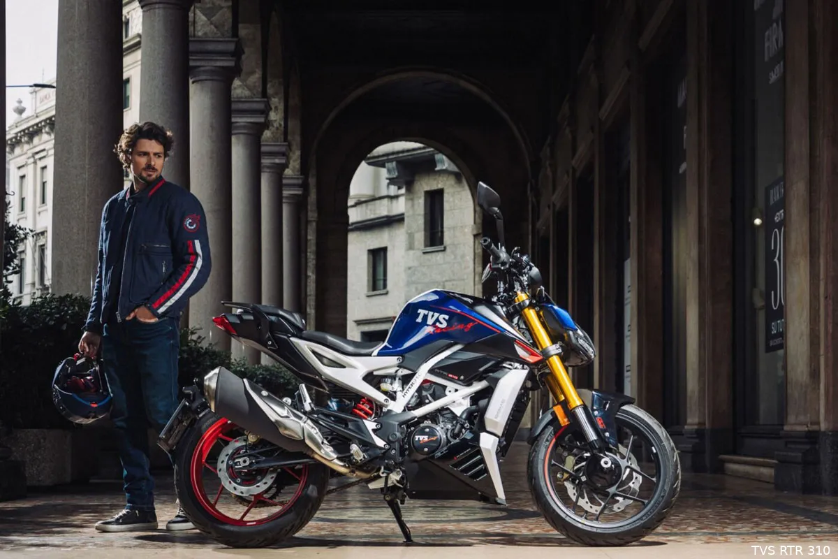 tvs rtr 310 banner modello