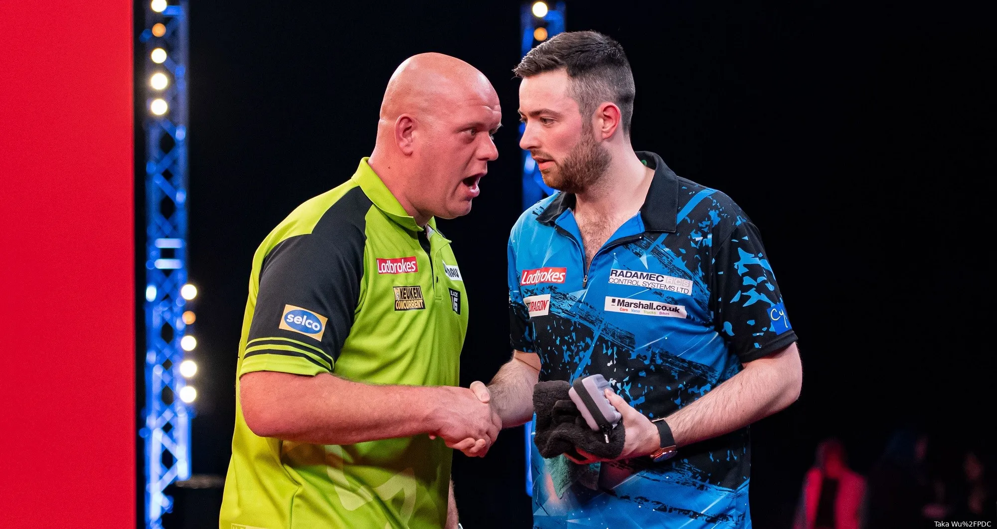 MastersR2 Michael Van Gerwen Luke Humphries2