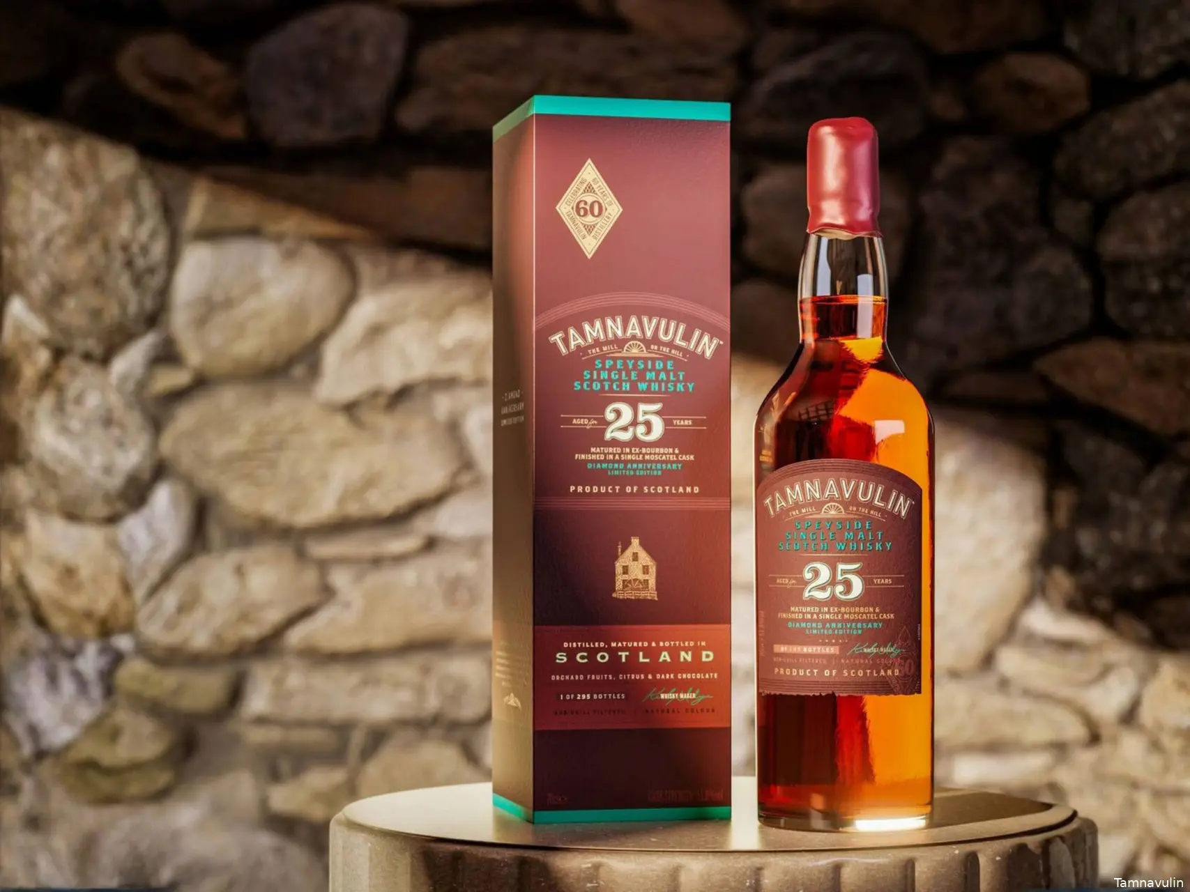 tamnavulin 25 yo diamond anniversary whisky
