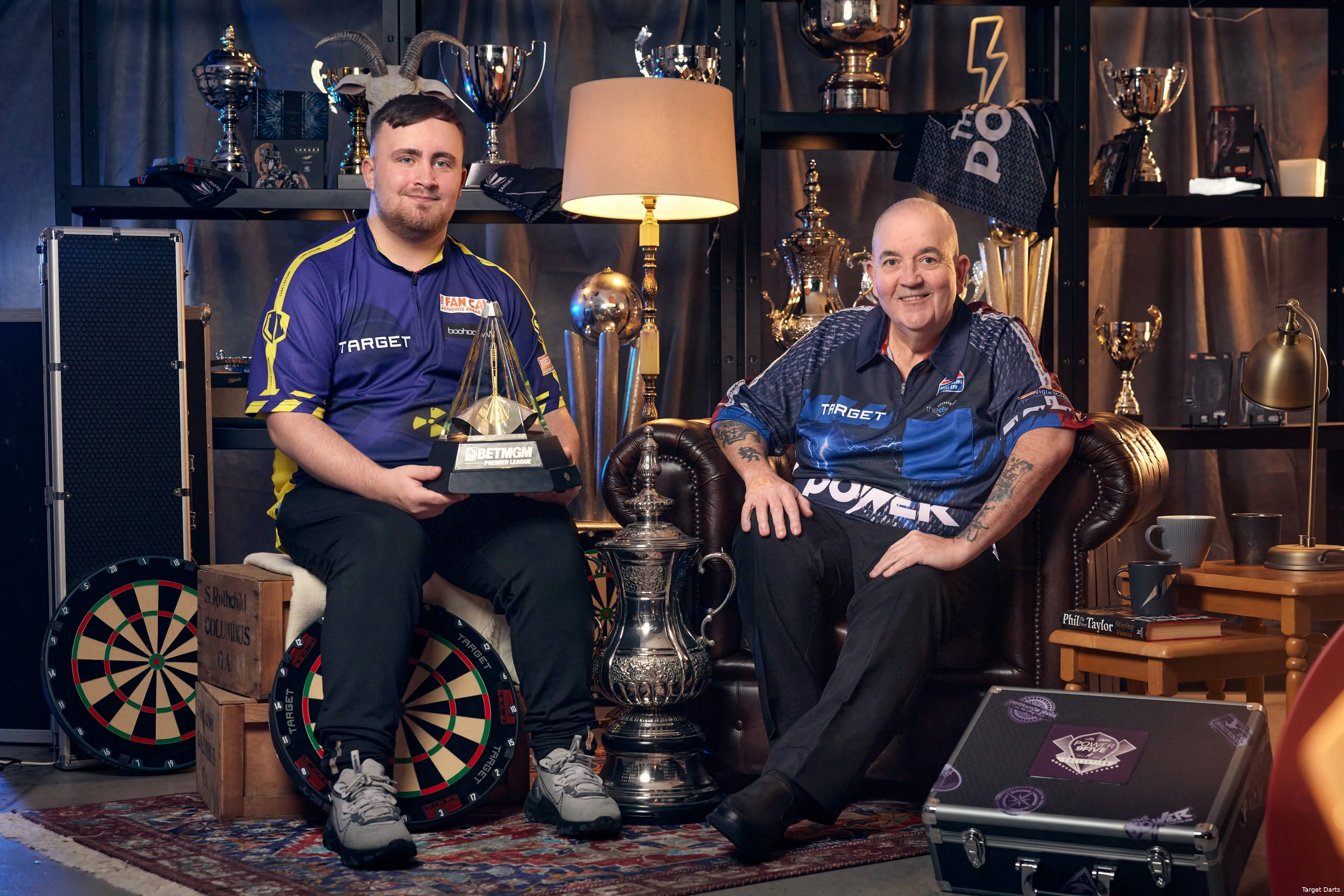 luke littler phil taylor 4 credit target darts