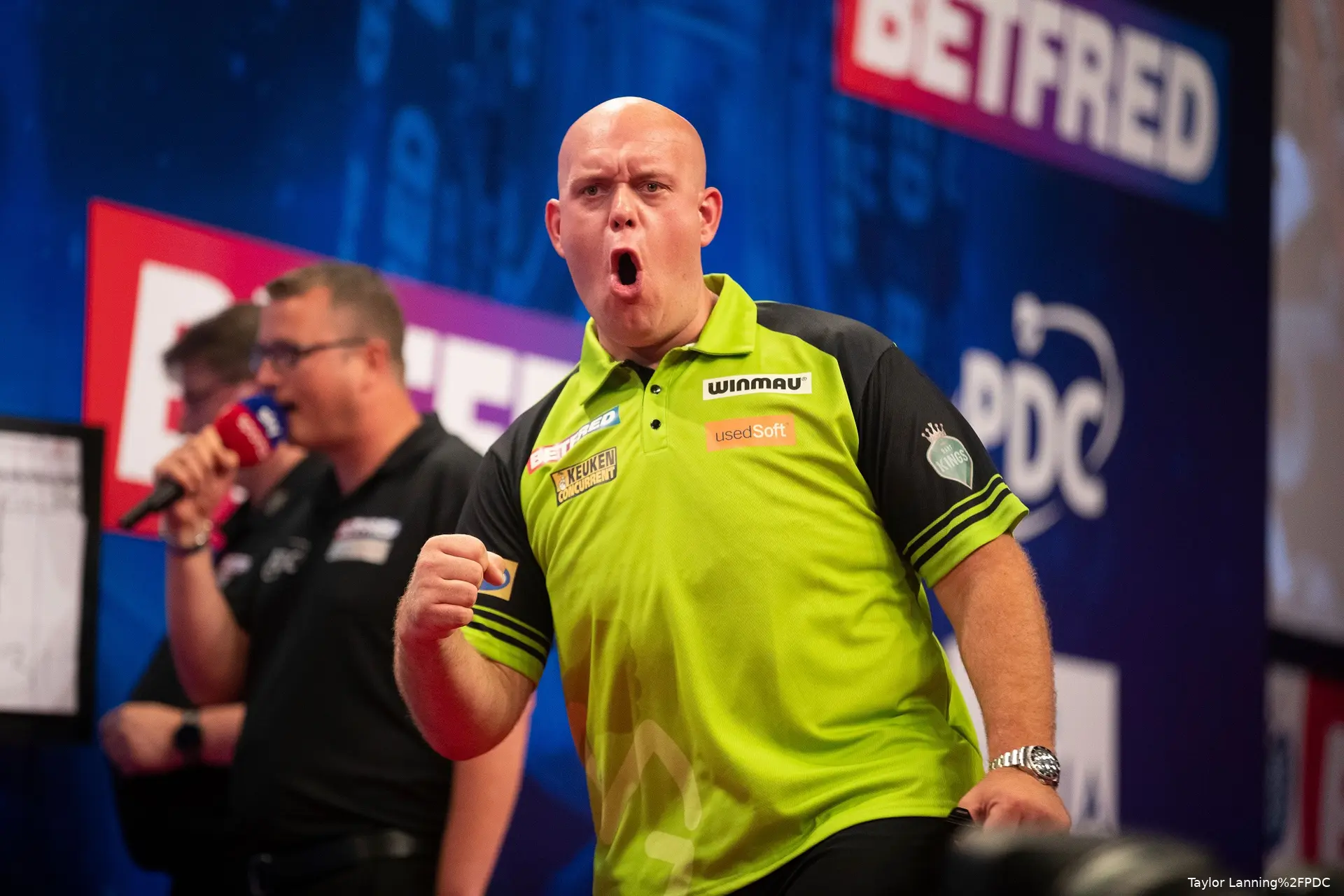 WorldMatchplayR2 Michael Van Gerwen4A