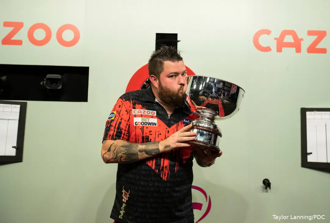 Smith finally took victory at the Grand Slam of Darts