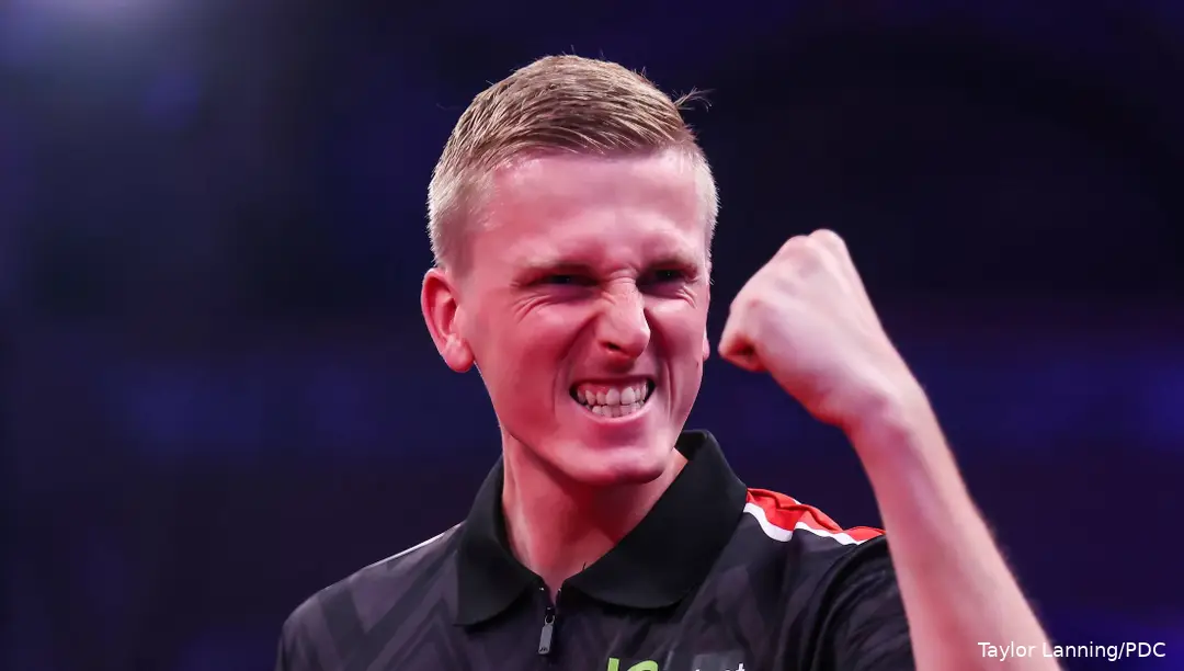Wessel Nijman celebrates.
