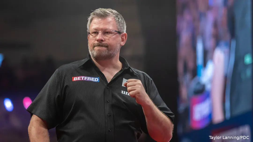 James Wade spielt bis hier hin ein typisch effizientes James Wade Turnier