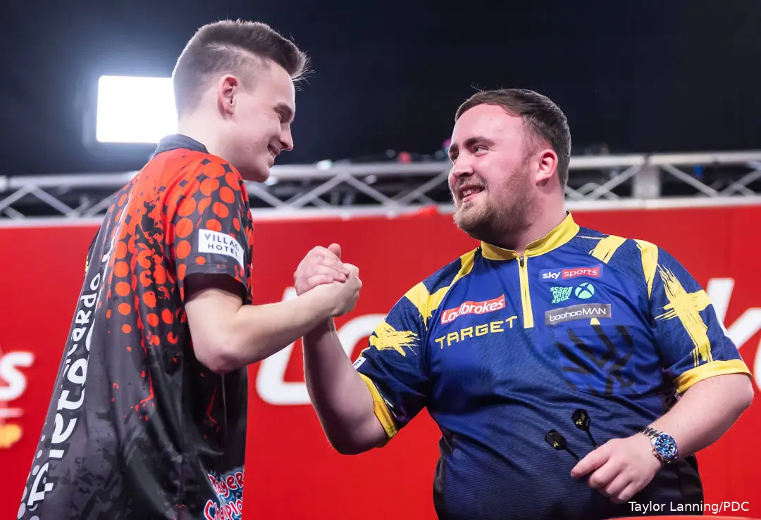 Trafen bereits bei den Players Championship Finals 2025 aufeinander: Ricardo Pietreczko und Luke Littler