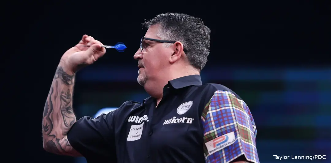 Gary Anderson: Der zweifache Weltmeister trainierte in einer Garage gegen Amateur Mike Norton – ohne dass dieser wusste, gegen wen er spielte