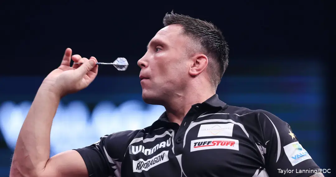 Gerwyn Price in Aktion
