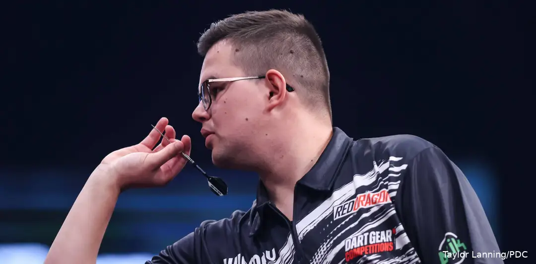 Gian van Veen erreichte zu Beginn dieses Jahres das Finale der Darts WM 2026