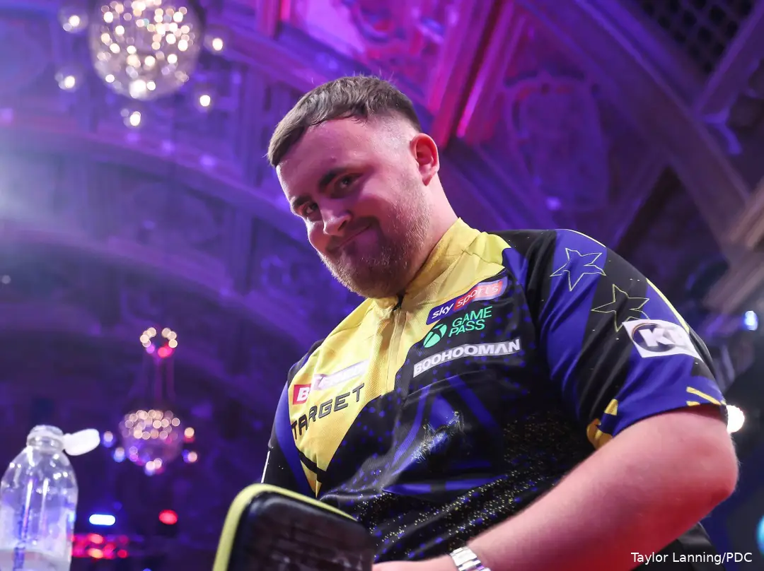 Luke Littler beim World Matchplay 2026