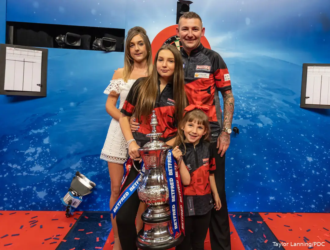 In 2023 schreef Nathan Aspinall de World Matchplay op zijn naam