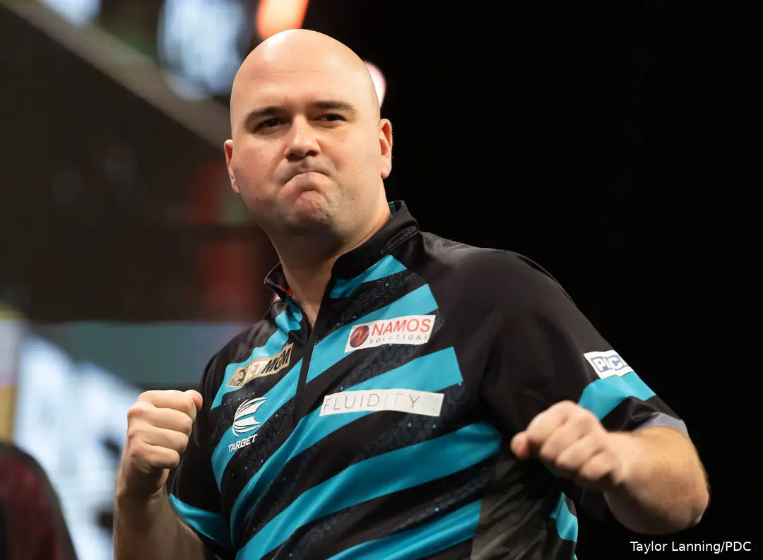 Rob Cross hoopt op een tweede World Matchplay-kroon