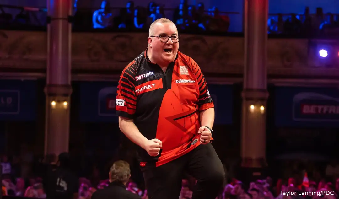 Stephen Bunting mag het nu opnemen tegen Luke Humphries