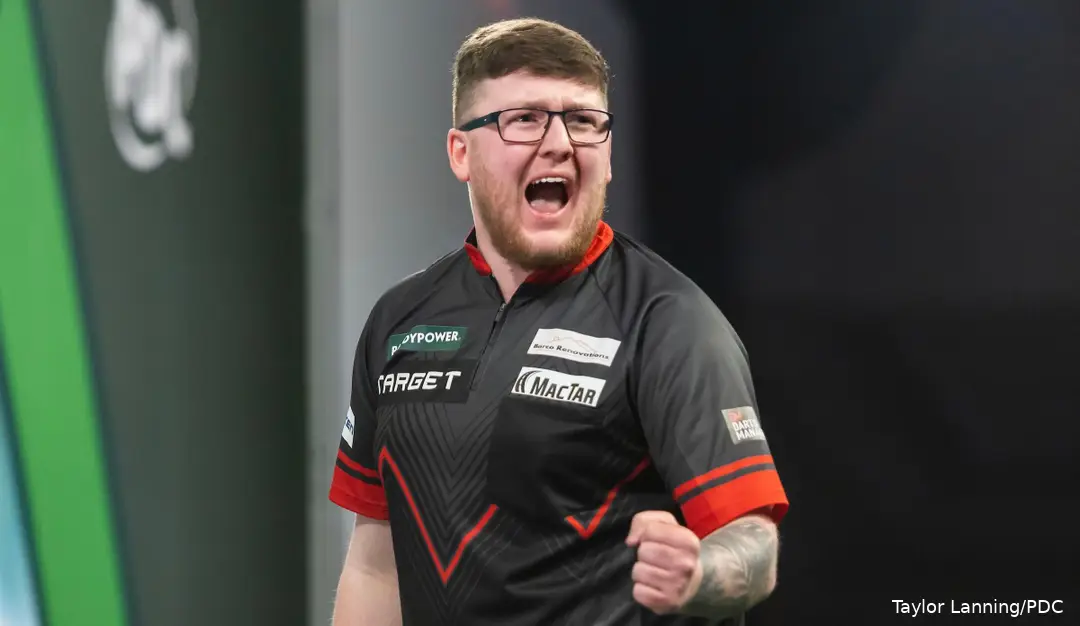 Keane Barry op het WK-podium