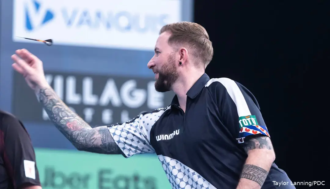 Danny Noppert in actie