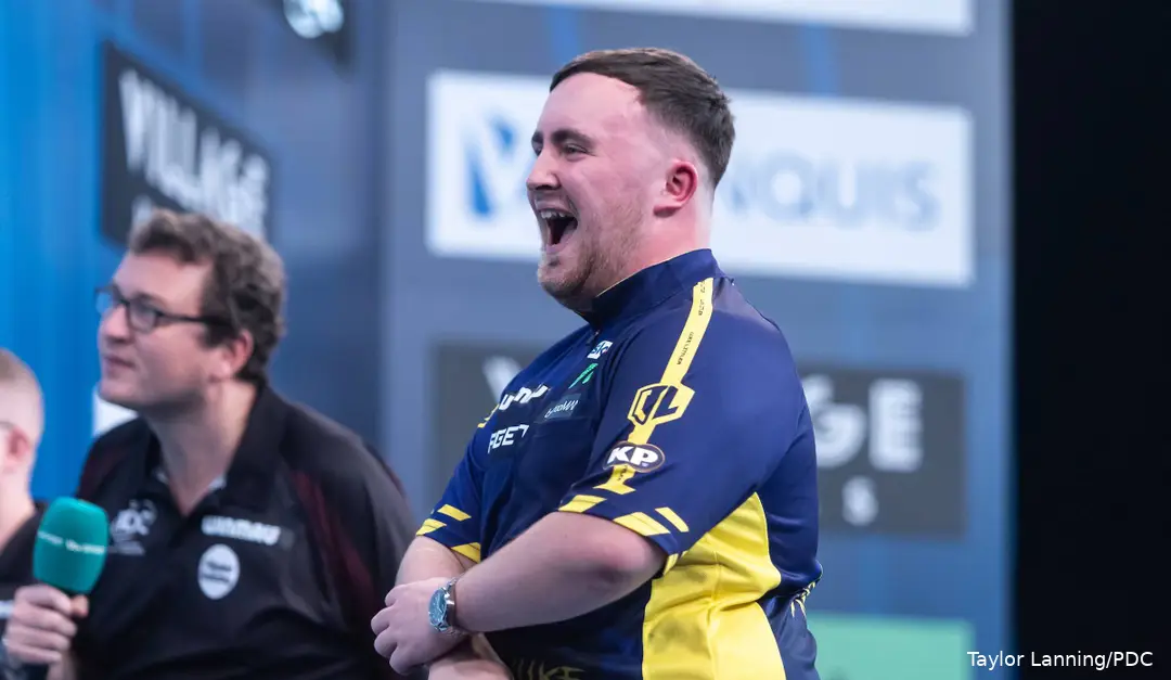 Luke Littler geldt als de grote favoriet voor de eindzege in Milton Keynes