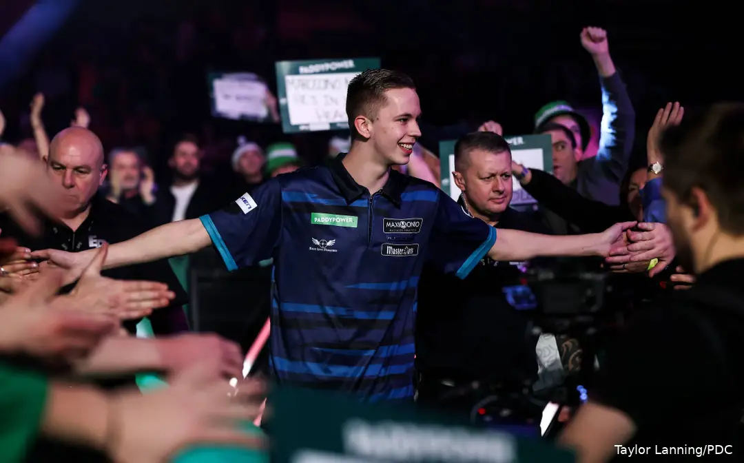 Jamai van den Herik tijdens zijn walk-on
