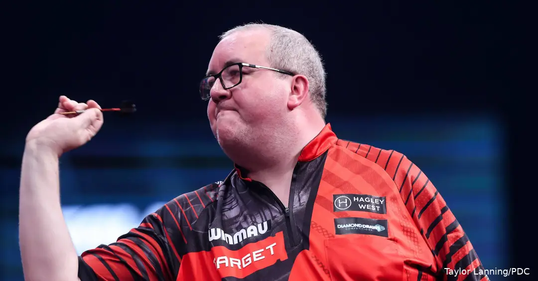Stephen Bunting in actie