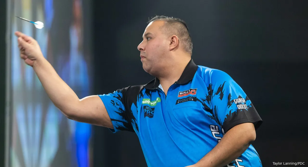 Jermaine Watttimena in action at the World Championships