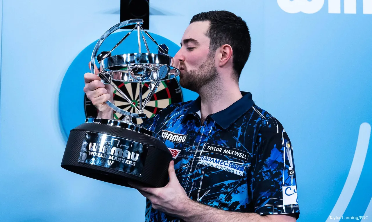 Luke Humphries won the Winmau World Masters last weekend