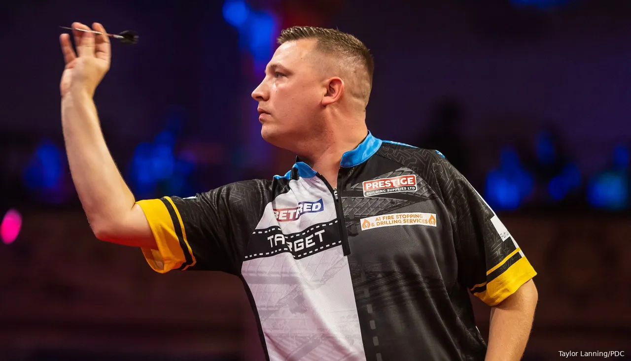 Chris Dobey schneidet bei der World Darts Championship normalerweise gut ab. Was kann er dieses Jahr erreichen?
