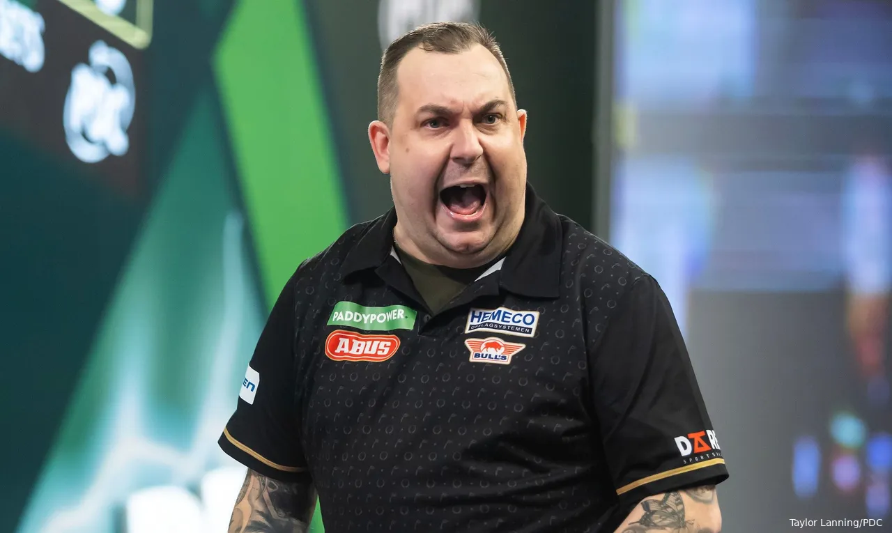 Kim Huybrechts erreichte zusammen mit seinem Bruder Ronny das Finale des World Cup of Darts 2013