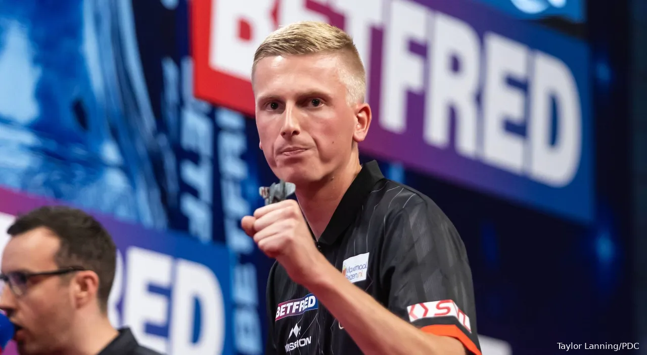 Nijman beeindruckte bei seinem Debüt beim World Matchplay.